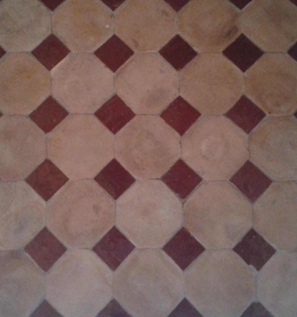 terre cuite10x10 cabochan rouge