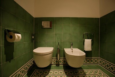 Carreaux Ciment-Point-Vert