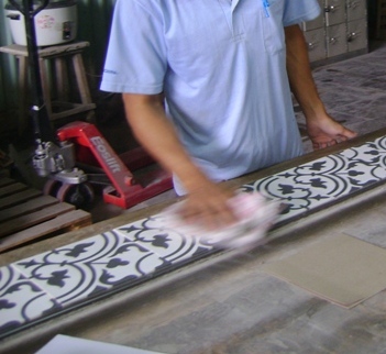 Carreaux Ciment Fabrication